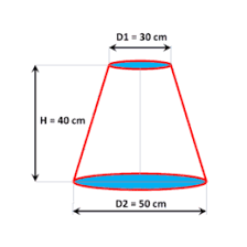 Rumus l permukaan = π.r (r + s) maka luas permukaan kerucut = (22/7).(7).(7+15) = 484 maka luas pada permukaan kerucut ialah 484 cm2. Cara Menghitung Corong Cone Kones Kerucut Terpotong Dalam Fabrikasi Arsip Teknik