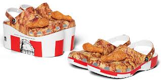 A bucket full of flavour!! Crocs Just Released Kfc Clogs And They Actually Smell Like Chicken