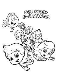 Free printable bubble guppies coloring pages. 25 Free Printable Bubble Guppies Coloring Pages