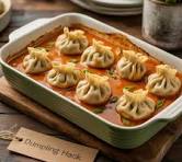 This viral Trader Joe's dumpling bake with potstickers ...