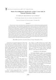 Home garden agroforestry system indicates that adaptation and mitigation to climate change will largely depend on the increased resilience of both agroforestry systems and of local management capacity. Pdf Status Of An Indigenous Agroforestry System A Case Study In Kumaun Himalaya India