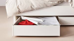Ikea has a huge variety of storage boxes and baskets that can be used as under bed storage units. Under Bed Storage Under Bed Storage Boxes Ikea