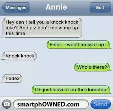It is usually assumed that knock knock jokes are terrible. Boyfriend Knock Knock Jokes