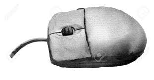 What i do is a 3 step process that uses a combination of freehand and mouse: Watercolor Sketch Of Computer Mouse On A White Background Stock Photo Picture And Royalty Free Image Image 65498692