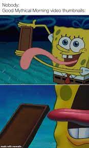 Create your own spongebob chocolate guy meme using our quick meme generator. Spongebob Memes On Twitter Will Spongebob Enrage Patrick By Eating A Chocolate Bar Test