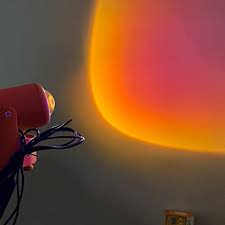 According to tiktok, a sunset projector is a lamp you didn't know you needed to set the vibes for 2021. New Modification 180 Degree ð•‹ð•šð•œð•‹ð• ð•œ Sunset Projection Lamp Romantic Visual Led Light Network Red Light With Usb Modern Floor Stand Night Light Living Room Bedroom Decor Pink Shell Sunset Red Amazon Com