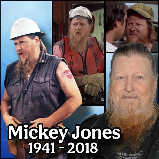 This Day In Hollywood Feb 7 2018 - Mickey Jones, American musician and  actor (Home Improvement, Justified), dies at 76 Mickey Jones (June 10, 1941  – February 7, 2018) was an American musician and act