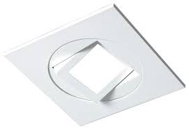 Recessed lighting are the halo rl4 series 4 in. 4 White Square Multi Adjustable Recessed Led Downlight Traditional Recessed Trims By Nicor Lighting Houzz