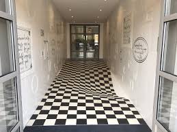 An Optical Illusion Tile System Designed By Casa Ceramica Floor Design Flooring Optical Illusions