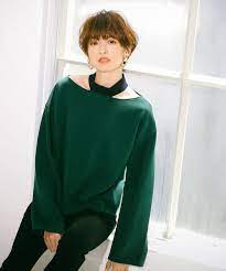 soffitto 南明奈 衿リブスウェット tシャツ カットソー ソフィット メルローズ オンライン ストア ソフィット メルローズ 南 明奈