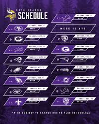 Nfl teams this category is for trivia questions and answers related to minnesota vikings, as asked by users of funtrivia.com. Debra Hilstrom On Twitter 2018 Mn Vikings Schedule
