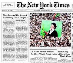 (because the new york times wants to encourage folks to read articles they find through search just go to the new york times front page the way you normally do. Irak Krieg New York Times Kritisiert Eigene Berichterstattung Der Spiegel
