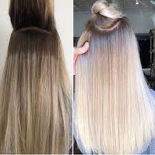 Modern Salon On Instagram Learn How To Remove Horizontal Lines From Highlights And Lowlights In One Session Us Highlights And Lowlights Hair Styles Lowlights