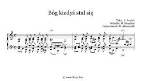 Bog Kiedys Stal Sie Nuty Tekst Pdf Organy Pianino