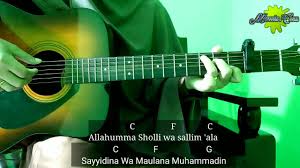 Is your network connection unstable or browser outdated? Chord Allahuma Sholi Wasalim Ala Sayidina Wa Maulana Muhammadin