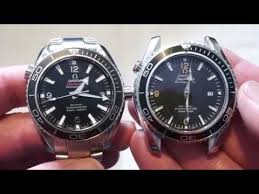 Blue face watches are ideal for adding a pop of colour to any outfit. Fake Vs Real Omega Seamaster Watch Po Comparison 2018 Youtube