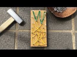 初めての木工 かなづちトントン 釘打ち カラー輪ゴム かまぼこ板 保育 幼稚園 楽しい diy hammer nail first carpenter for kids 子ども 237 youtube かまぼこ板 輪ゴム 幼稚園