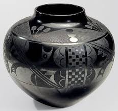 Maria Martinez 1881 1980 And Julian Martinez 1879 1943 San Ildefonso Pueblo 18 X 22 Circa 1 Native Pottery Native American Pottery American Ceramics