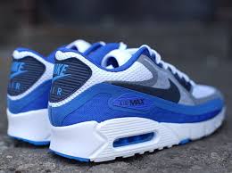 Nike Air Max 90 Breathe White Dark Obsidian Cool Grey Varsity Royal Sneakernews Com Nike Air Max 90 Mens Nike Air Max Nike