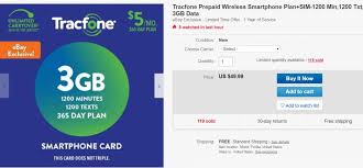 Or directly from your tracfone's prepaid menu (requires one time registration) now you can buy airtime directly from your tracfone! Tracfone Announces 50 Annual Plan Sold Exclusively Through Ebay Features 3gb Data Bestmvno