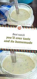Best Ranch Youll Ever Taste And Its Homemade Recipe Delicious Salad Dressings Ranch Dressing Recipe Homemade Seasonings