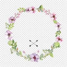 Bingkai bunga png images free download free transparent png logos. Bunga Bulat Merah Muda Dan Hijau Ornamen Edinburgh Euclidean Undangan Elemen Dekoratif Lukisan Cat Air Ungu Merangkai Bunga Png Pngwing