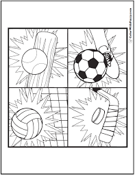 Find printable alphabet letter patterns, blank chore charts, and coloring pages for kids. 121 Sports Coloring Sheets Customize And Print Pdf