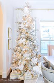 In this video i am showing you how i decorated my tree this year with a white and gold theme. Dream Christmas Tree White Gold Rose Gold Decor Gold Designs