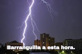 Tormenta eléctrica a esta... - Yo Soy Barranquillero , Y Que? | Facebook