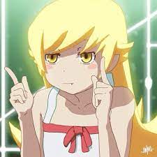 shinobu kiss shot acerola orion heart under blade anime japan 忍野忍 キスショット アセロラオリオン ハートアンダーブレード 鳥獣戯画 キャラクターデザイン イラスト