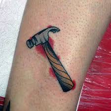 Hammer and nails tattoo 3d tat. 50 Hammer Tattoo Designs For Men Manly Tool Ink Ideas Hammer Tattoo Tattoos Tattoo Designs Men