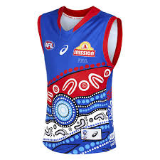 Western bulldogs baby yay beanie $19.95. Western Bulldogs 2021 Kids Indigenous Guernsey Spartanova Sport