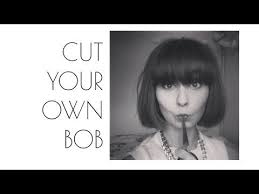 How To Bob Haircut At Home Diy Short Hair Diy Haircut Short Hair Styles Bobs Haircuts