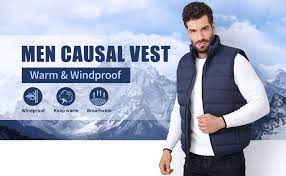 The pockets are pretty good. Camel Crown Puffer Vest Men Quilted Winter Padded Sleeveless Jackets Gilet For Casual Work Travel Outdoor At Amazon Men S Clothing Store