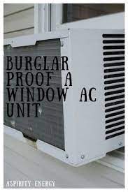 The a/c safe security and stability pack interlocks with your window air conditioner and window sill creating a single, stable and secure unit. Burglar Proof A Window Air Conditioner Unit Video Learn How To Secure Your Window Ac Unit So It Ca Window Air Conditioning Units Window Ac Unit Burglar Proof