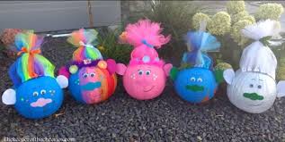 Trolls Pumpkins Pumpkin Decorating Contest Creative Pumpkin Decorating No Carve Pumpkin Decorating