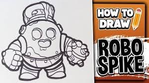 Thingiverse is a universe of things. How To Draw Robo Spike Brawl Stars Skin Lextonart Youtube