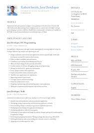 Java Developer Resume & Writing Guide | +20 Templates