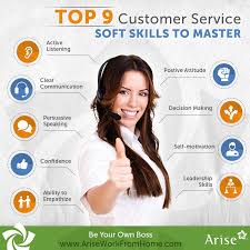 Work From Home And Be Your Own Boss Arise Virtual Solutions Good Customer Service Skills Customer Service Training Customer Service
