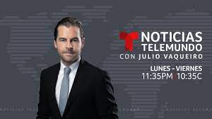 Es una cadena de televisión estadounidense de clase mundial, que transmite en idioma español. En Vivo Noticias Telemundo Con Julio Vaqueiro Miercoles 29 De Julio De 2020 Youtube