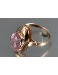 Russian Rose Gold Alexandrite Ring Vrax363 Jewelry Alexandrite Ring Gemstone Rings