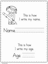 My Name Is Worksheet For Kindergarten In 2020 Preschool Names Kindergarten Names Writing Practice Preschool