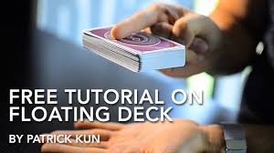 Create an empty html file. Free Tutorial On How To Float Any Deck Of Playing Cards Patrick Kun Youtube