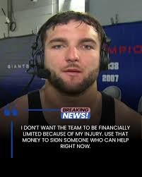 🚨BREAKING: Right after completing his surgery and being officially ruled  out for the remainder of the season, Cam Skattebo immediately contacted GM  Joe Schoen to request a reduction of his signing-bonus payout —