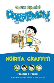 Sebagai penonton setia kartun doraemon, kamu pasti hapal betul seperti apa lagu doraemon kalau tak ada baksonya dan bukan kartun doraemon namanya kalau tidak ada cerita tentang. Elex Media Komputindo Info Produk Dan Stok Cerita Spesial Doraemon Nobita Graffiti Oleh Fujiko F Fujio