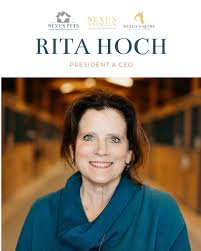 Meet the Team: Rita Hoch, CEO & Founder of Nexus Animals 💙 Rita Hoch  founded Nexus Equine in 2016 with a passionate mission to reduce the number  of at-risk horses through education,