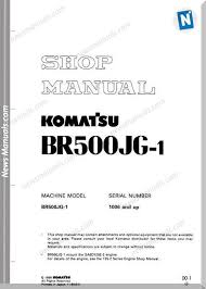 Komatsu Mobile Crushers Br500jg 1 Shop Manual Komatsu Electrical Diagram Manual