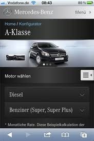 Erster Multi Plattform Konfigurator Von Mercedes Benz Live Blogomotive Automotive Marketing Blog Automobilmarketing