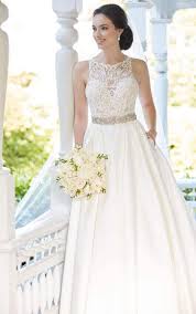 Brautkleider, kleider für hochzeitsgäste, abendkleider, abiballkleider und mehr. Trendiges Zweiteiliges Duchesse Brautkleid Martina Liana