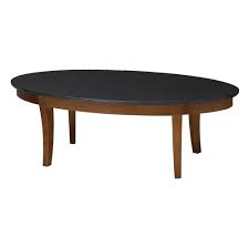 Coastal farmhouse teres drum coffee table, wood/solid wood in tumbled granite, size 16 h x 31 l x 31 w | wayfair. Midnight Coffee Table With Black Granite Top Safco Products